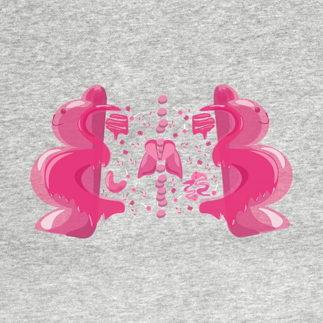 Exploded View Gummy Bear by FabledNight